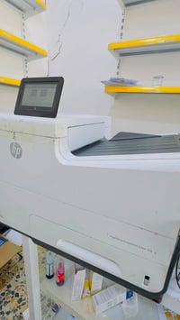 طابعة hp556 بالة اوربية للبيع  سلسلة بل طباعة المناهج سعرها 800 الف لل...
