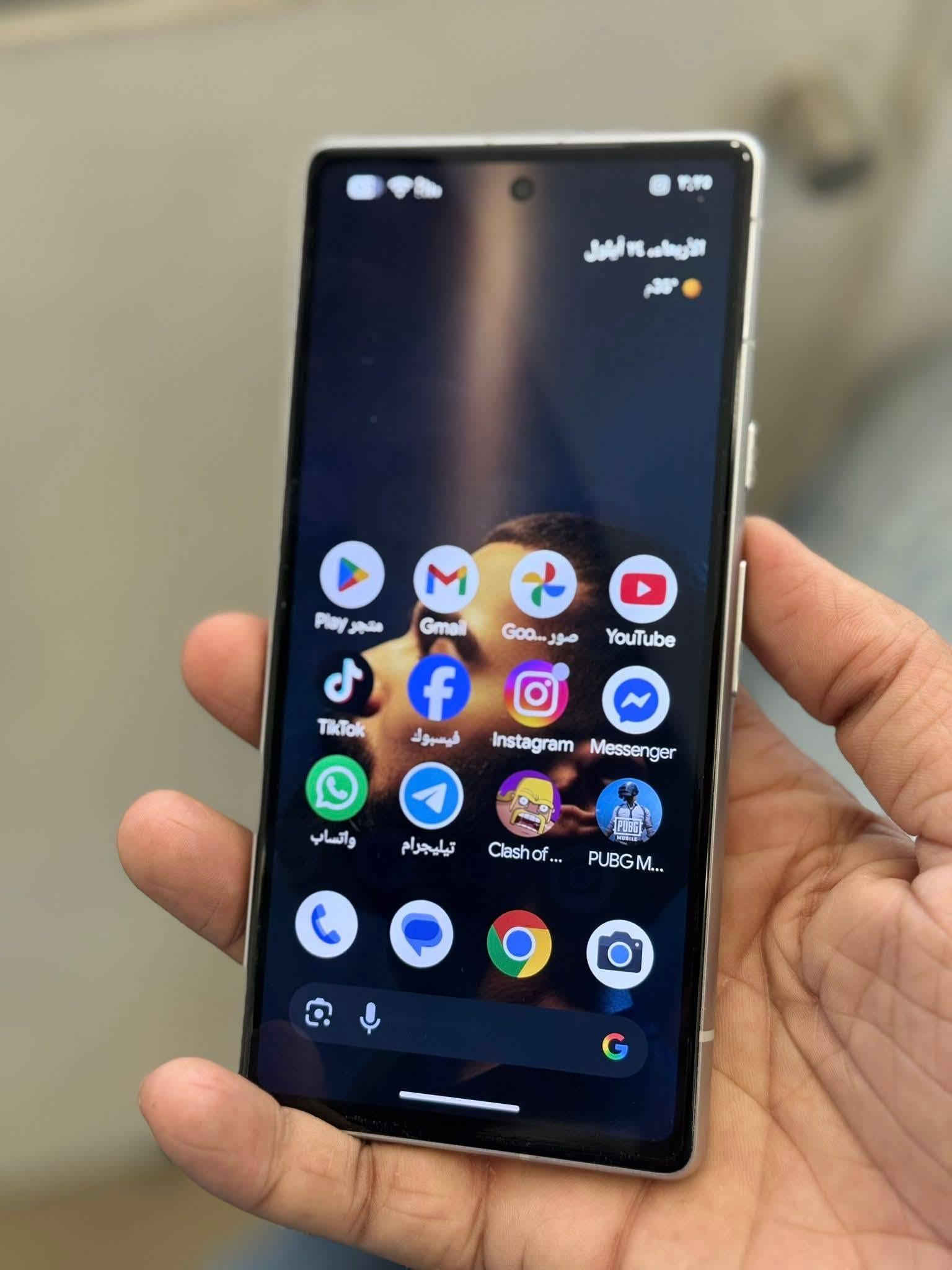السلام عليكم
Google pixel 7a للبيع 

الجهاز جداً نظيف 

ذاكرة 128 

متحدث اخر تحديث اندرويد 17

بدون ملحقات فقط كفرات 2 ويا 

السعر 240 الف 

العنوان بغداد الصليخ 

للاستفسار *********** واتساب او اتصال
