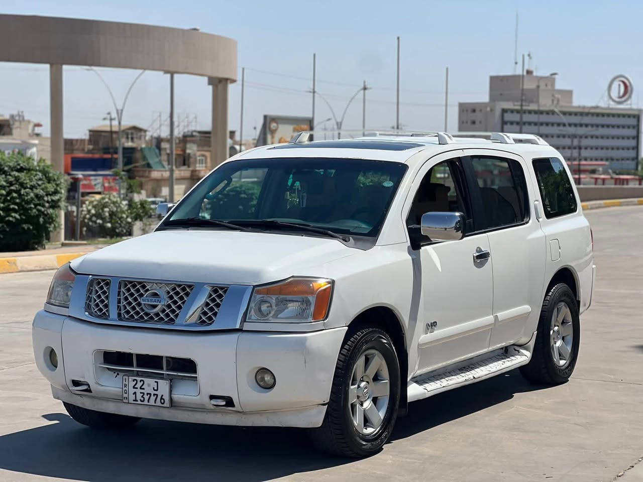 فروشتني خيرا 
نيسان ئارمادا موديل 2006 خليجي  ناو زه رده سفري هه وليره  فول مواسه فاته سلايته  كوشن خه زنه  سندوق كاره بايه  بي سبوغه  يه ك دوو جيگاي كارتي هه يه چوار تايه ي تازه يه  به س مه كينه كه ي كه ميك  بوخاري هه يه ئه ويش لاسيك وه لفه ره قه م و سه نه وي تازه يه  به شه رتي ته حويل و غه رامه  
سعر 75 مه جاليكي كه م
شوين كه ركوك
***********
***********
بيع مستعجل
نيسان ارمادا موديل 2006خليجي دواخل اصفر سفر اربيل  فول مواصفات  فتحه سقف كشن خزن سندوق كهربا بدون صبغ بس مكانين بيها كارت  اربع طيارات جديد بس مكينه بيها شويه دخان  علي مود لاسيك ولف   رقم سنويه جديد بشرط تحويل غرامه
سعر 75 بيها مجال قليل
عنوان كركوك
***********
*********** كركوك, العراق
