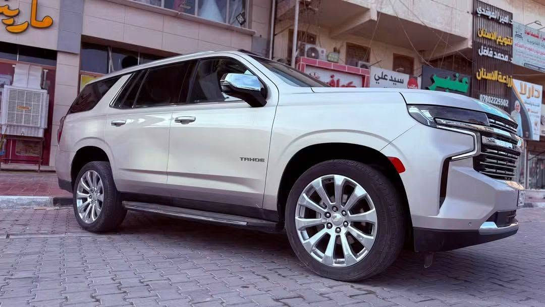 شيفروليه تاهو بريمير 2021
🚘 رقم اربيل
لون مميز  🤩
‎🚘 وارد امريكي 
‎🚘 موديل 2021
تبديل الصندوق وصبغ الجاملغ الخلفي الايمن ❌ 
مواصفات البريمير معروفة فول الفول 
PDR بالباب خلف السائق صغير
‎⚙️المسافة لمقطوعة 145 ألف #كم حقيقي
💵 السعر 385 قفل 
للاستفسار التواصل على الواتس اب
☎️ ***********
