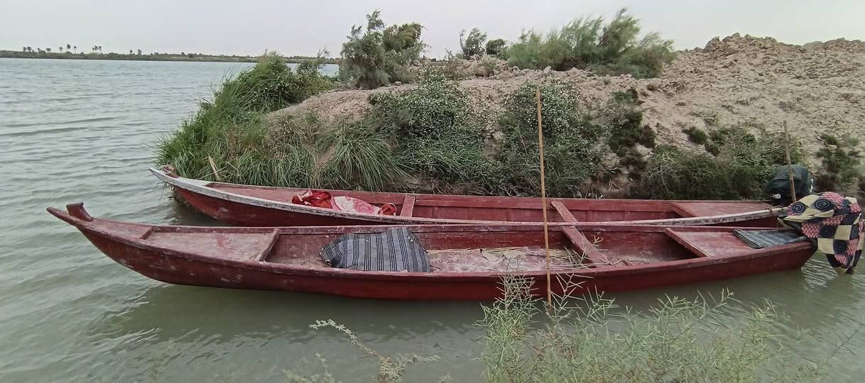 بلم فيبركلاص • طول ١٤ ضراع • البصرة الشافي