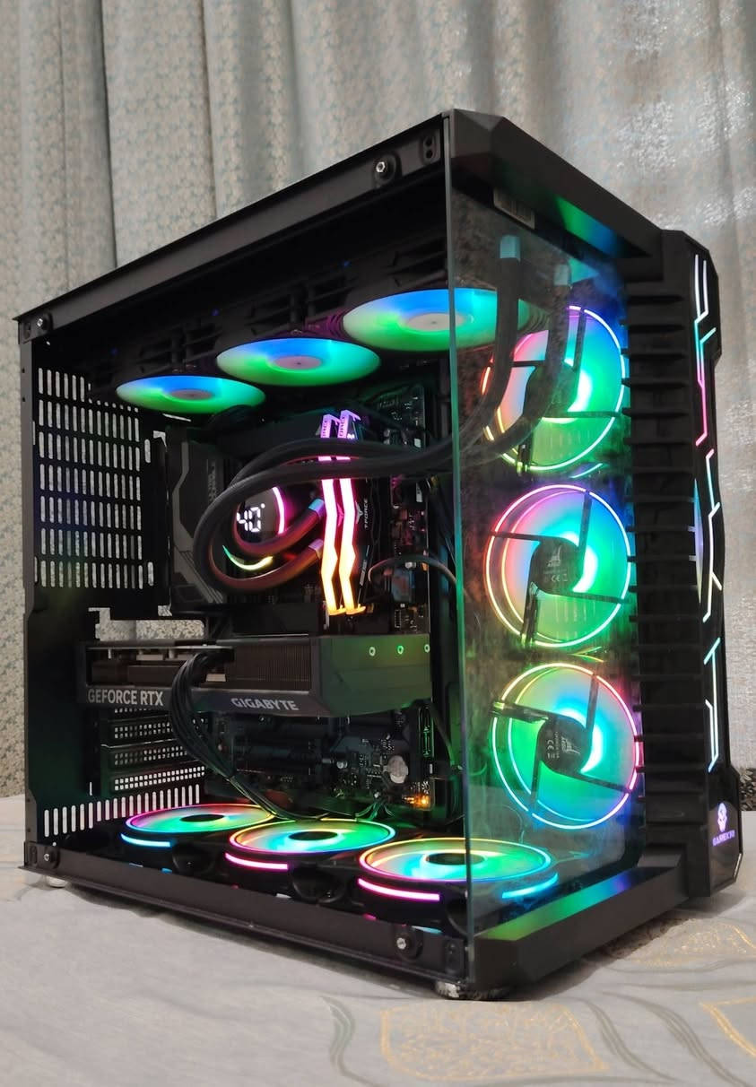 تجميعه للبيع استعمال بسيط السعر 2,550,000
I7 14700K BOX
RTX 4070 SUPER GIGABYTE OC  12G 
Z790 GIGABYTE UD AX
RAM 32GB 6000 CL30 DDR5 T-FORCE 
M.2 1TB XrayDisk GEN 4 
0.POWER 850W GOLD PCIe 5 
COOLER GRATIFY AIO 5 360M RGB
Windows 11 Pro Original Key

مكاني ناصرية رقمي *********** 
توصيل موجود
