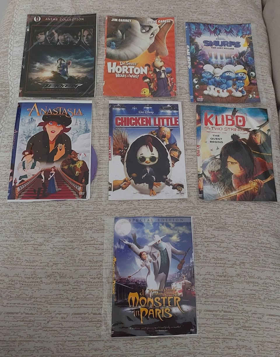 اقراص افلام DvD  مترجمة عربي ٣١ قرص 
متوفر توصيل 
***********
