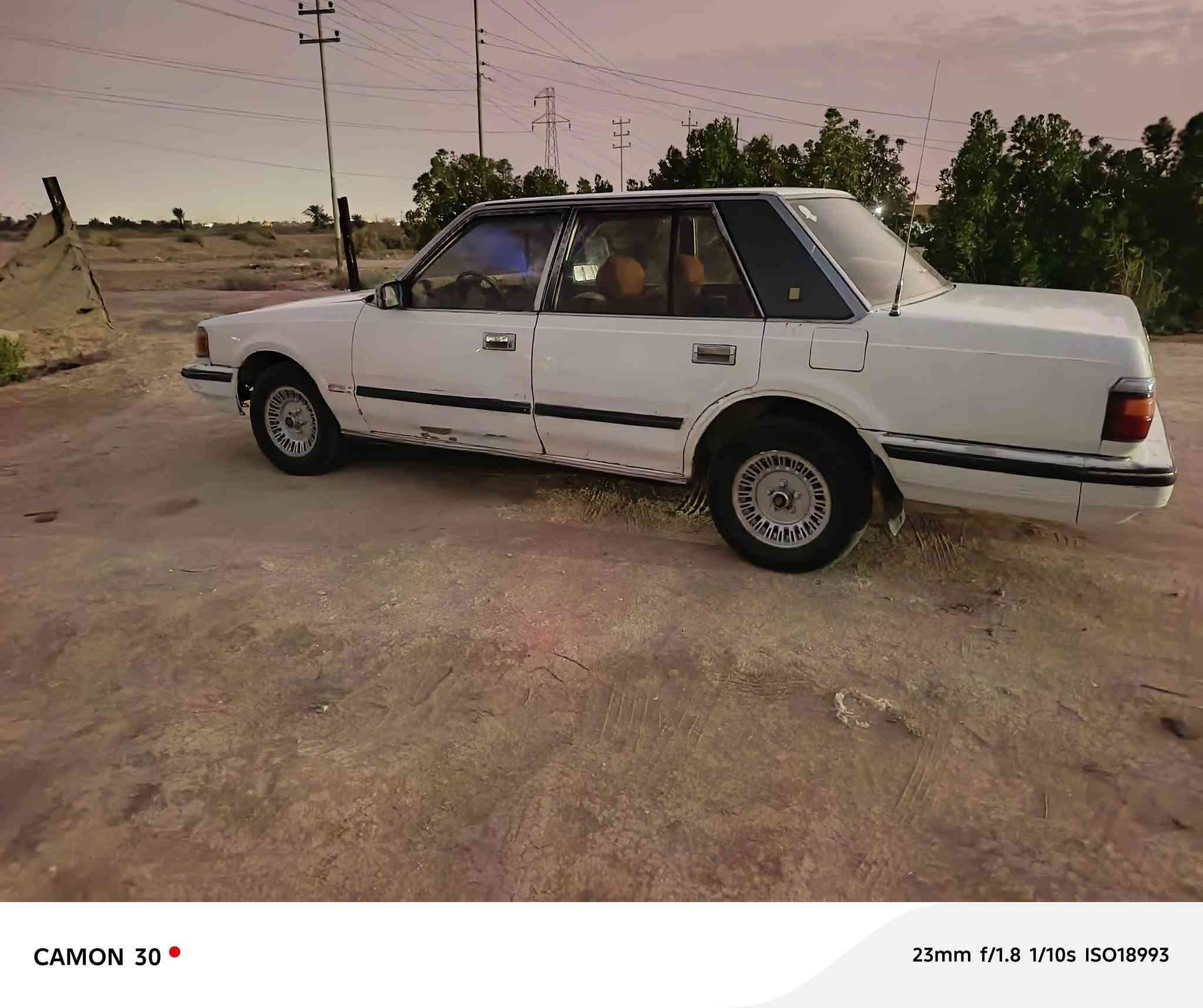 سوبر مديل 85 رقم قادسيه الماني تحويل مكينه وكير ثنين ونص جدد حداديه 100/100 تخم تاير بعده بوصل الضمان صال سبوع من شاده دواخل جديده كلش تبريد شغال لايت زنون السعر 28 مكاني ناصريه شطره للستفسار ‏‪***********‬‏
