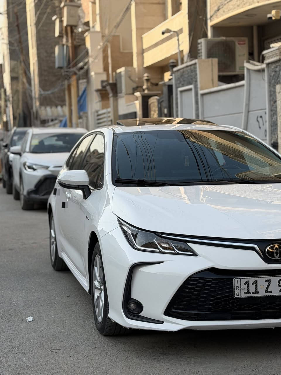 السلام عليكم كورلا هايبرد 2025 شكل الخليجي ماشيه 19 الف حقيقي
رقم بغداد باسمي
مكفوله من الصبغ والتبديل عدا بارد اصبع بالصندوق مواصفات السيارة
•فتحه
•كشنات جلد لون اسود 
رادار امامي لد خلفي
• شاشه كبيره 
السياره جديده ومغلفه كلها عازل حراري اصلي
ومغلفه البيبان والدوسات الداخليه نايلون حراري 
والدوسات الخارجيه فابلون 
 السعر 159 وبيها مجال مكاني بغداد السيدية
***********
