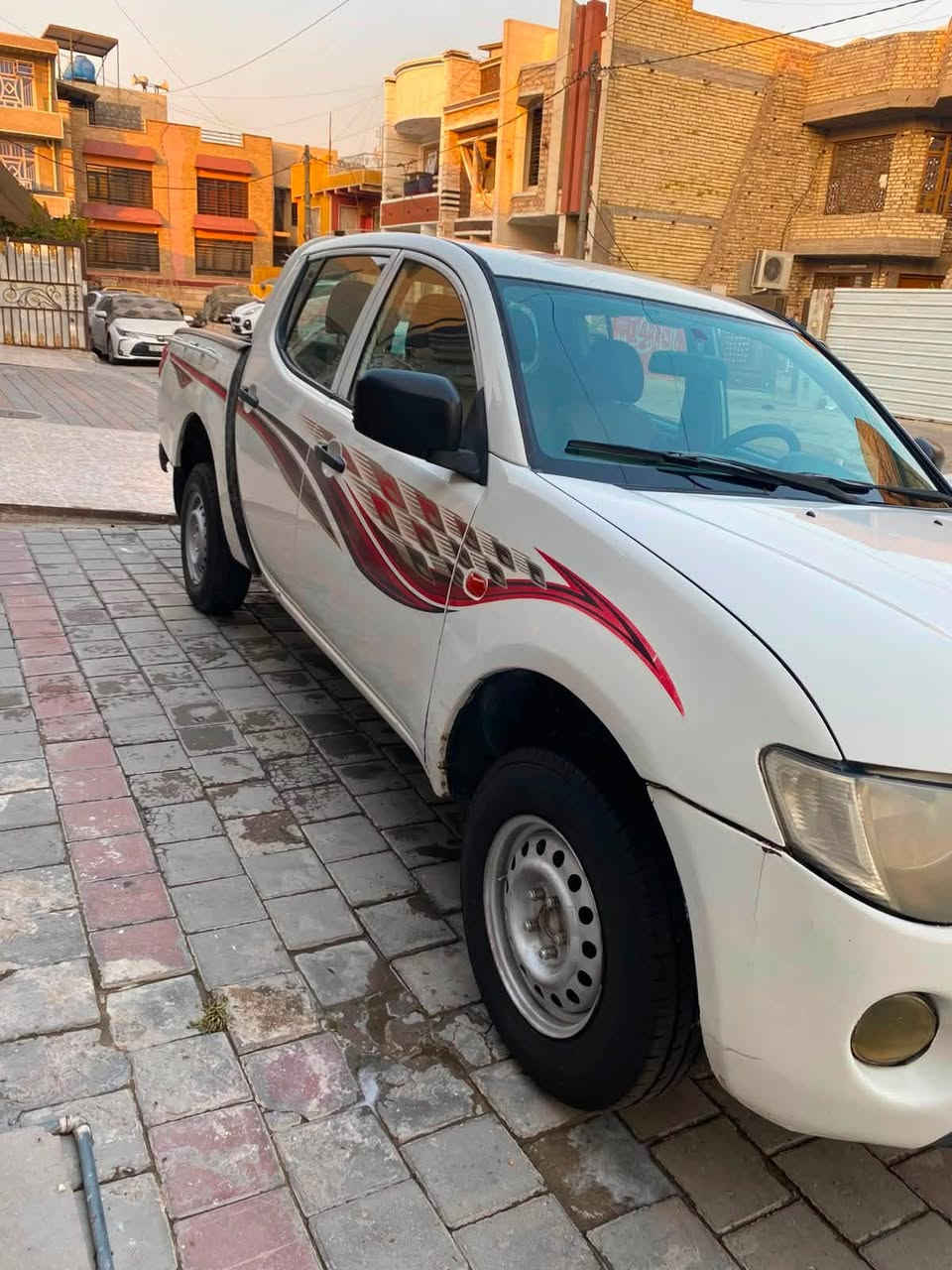 مستوبشي دبل قماره 2007 كير مكينه حداديه طخم تاير صبغ حزام جماليه رقم كربلاء  مشروع وطني تحويل ثاني يوم  *********** مكاني بغداد حي الامانه
