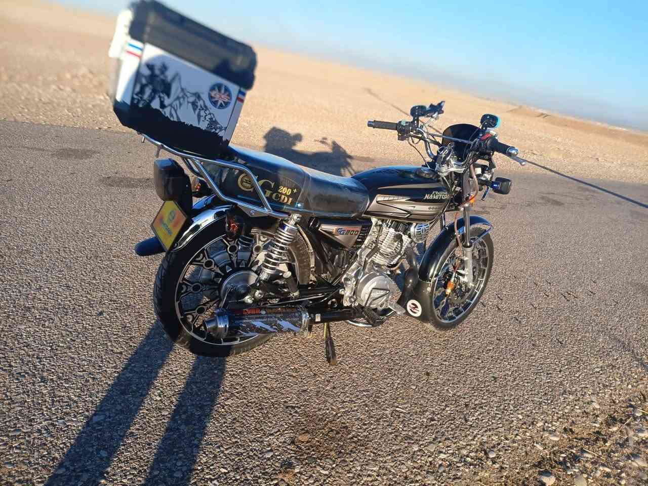 دراجة نامي برو هونزدة 26 
محرك 200
مكان خانفين 
***********
