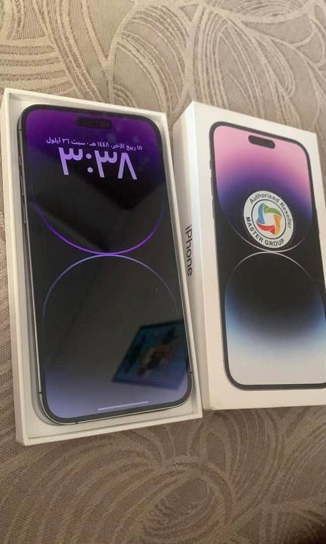 آيفون ١٤ برو ماكس • ١٢٨ • بطارية ٧٨٪