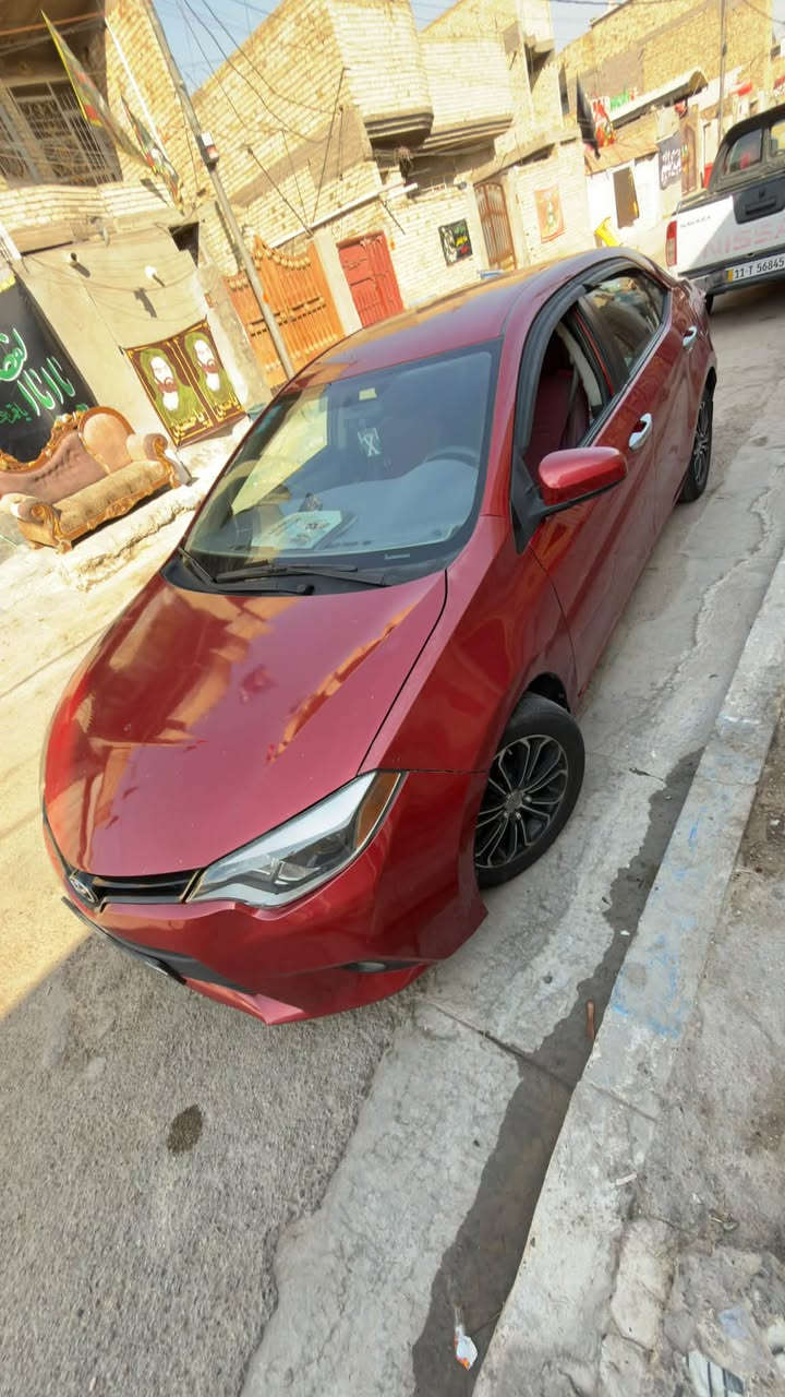 سلام عليكم/كورلا ٢٠١٥ سعرها ١١٥$ وبيها مجال قليل  رقم بغداد السياره ب اسمي شرط التحويل كير ومحرك مكفول تبريد ثلج سياره حلوه و نضيفه ماشيه ١٠٠ الف مكاني ميسان علي الشرقي /***********باقي تفاصيل اتصل وتدلل
