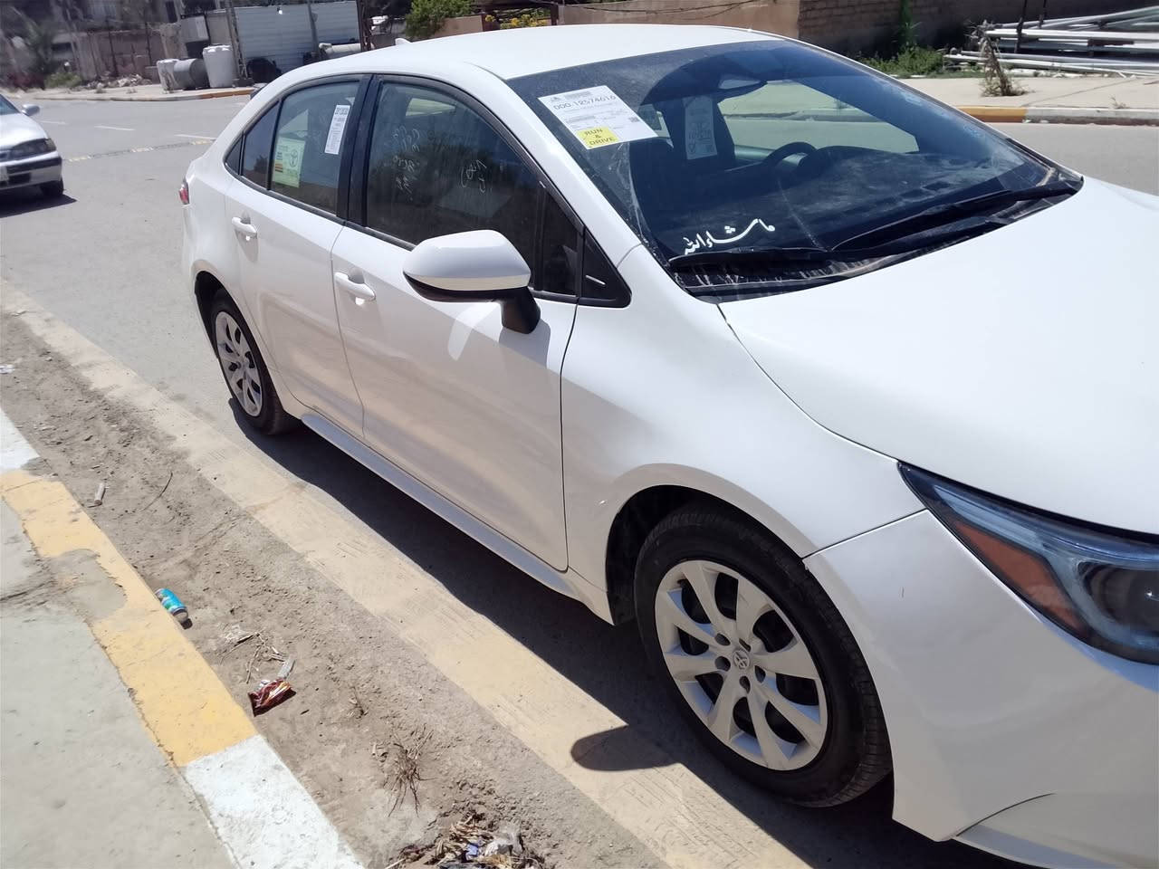 كورلا هايبرد 2023 رقم بغداد وارد امريكي ضرربنيد وجملغ بدون دواخل سعر 155$وبيه مجال مكاني ديالى ***********
