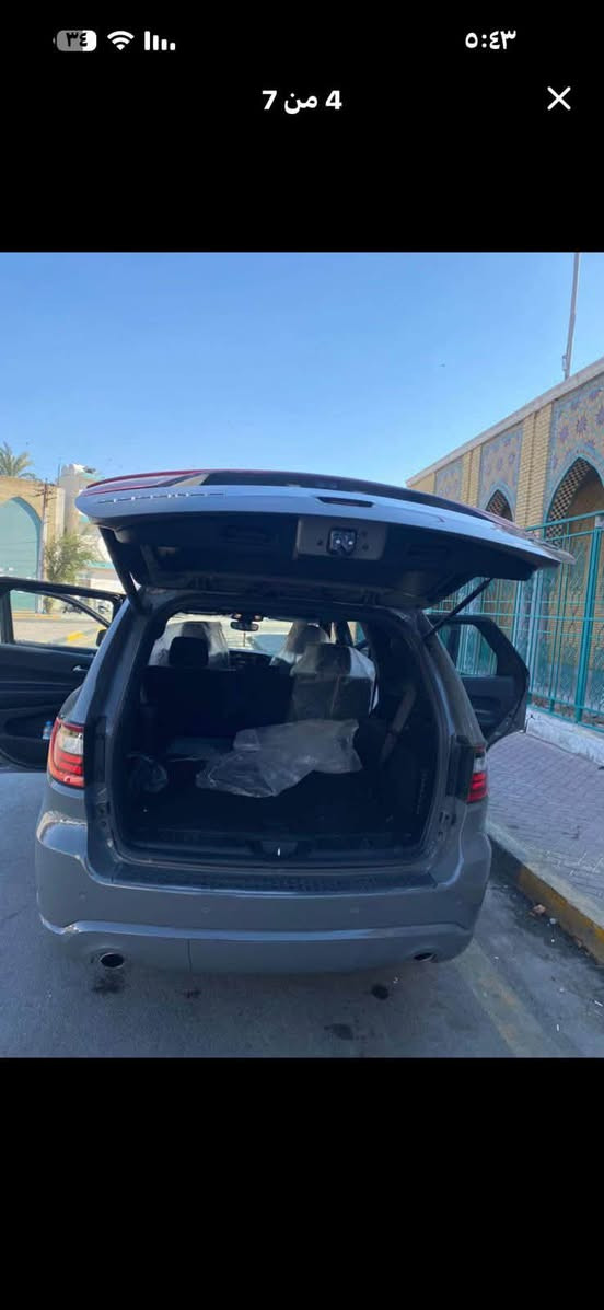 سيارة : 2024.  للبيع او مراوس
محرك 8 سلندر 
بعده السياره دخول جديد ممرقمه

محرك 5700

مواصفات:

تشغيل عن بعد

بصمة تشغيل 

بصمة ابواب 

مقاعد 7راكب 

دفع رباعي 4*4

صندوك كهربائي 

تبريد 3 قطع 

شاشة كبيرة 

حساسات 

لايت زينون LED

 دواخل اسود 

ملاحظة : سيارة حادثة راس الغد وراجع احسن من لبلادي مكفول من الكص والتبديل ومواصله للشاصي 

السعر 275

للأستفسار

***********
***********
