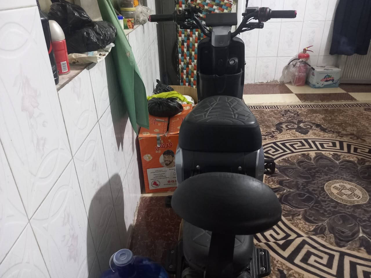 بايسكل شحن R9 نظيف جدا جدا خمس بطاريات كبار صارلهن اقل الشهر مبدلات موديل 25 ونلي الأصلي السعر 450 وبي مجال قليل كربلاء البوبيات  موبايل *********** بي واتساب بس الشراي يتصل رجاء
