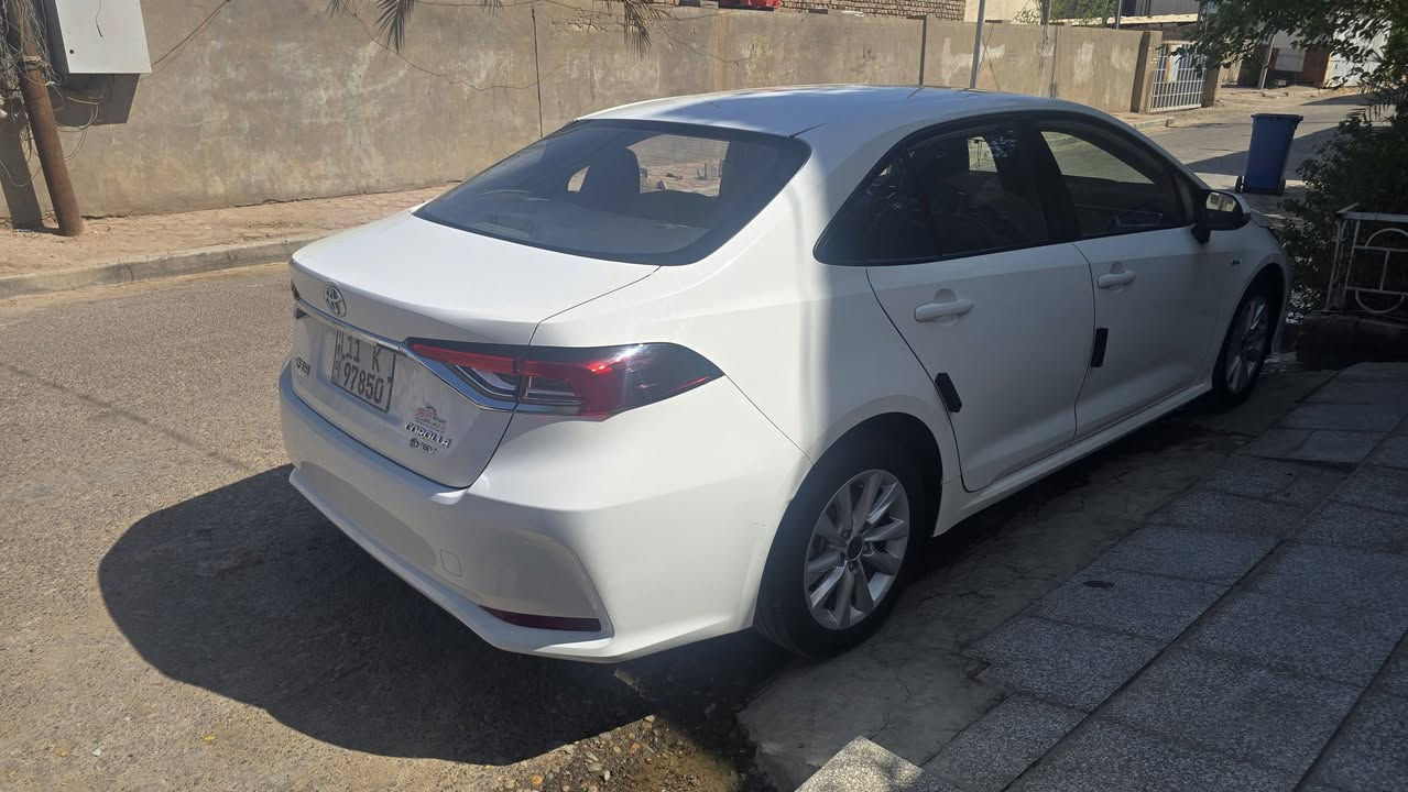 كورلا هايبرد 2025 ماشيه 13الف شكل خليجي
ماشيه 13600
السياره مكفوله من الضربه و البارد و الصبغ و التكحيل عدا طخه زغيره بالدعاميه الخلفيه موضحه بالصور
مواصفات السياره :
فتحه
بصمه
لد نهاري
اشاير بالمري
كشنات جلد
رادار امامي
تحديد مسار 
عدادات دجتل
شاشه كار بلي
اوتو هولد + سايد بريك بصمه
بصمة الابواب لمس
وباقي مواصفات الكورلا المعروفه
السياره مال بيت باسمي وهزه جديده رقم بغداد مكان السياره بالعماره / الشبانه السعر 158 ورقه وبيها مجال قليل اي استفسار على الرقم ***********
