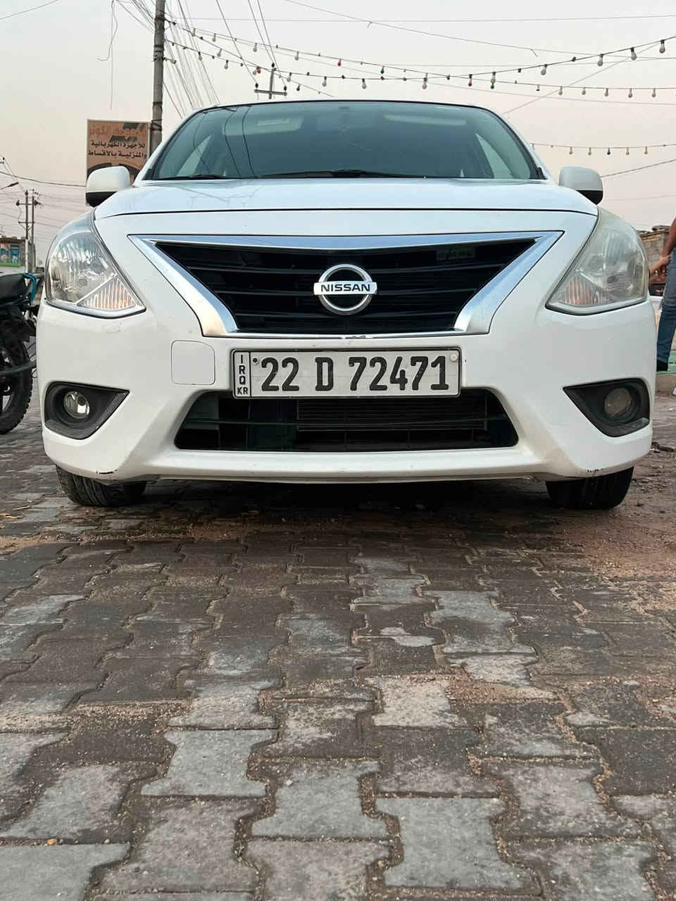 نيسان صني 2022
السلام عليكم 
نيسان صني 2022 بيها باب مبدل وشويه صبغ بداير اثر طخه رقم اربيل الجديد باسم شركة تحويل وكاله جاهز مكاني البصرة 
***********
السعر 97 ورقه
