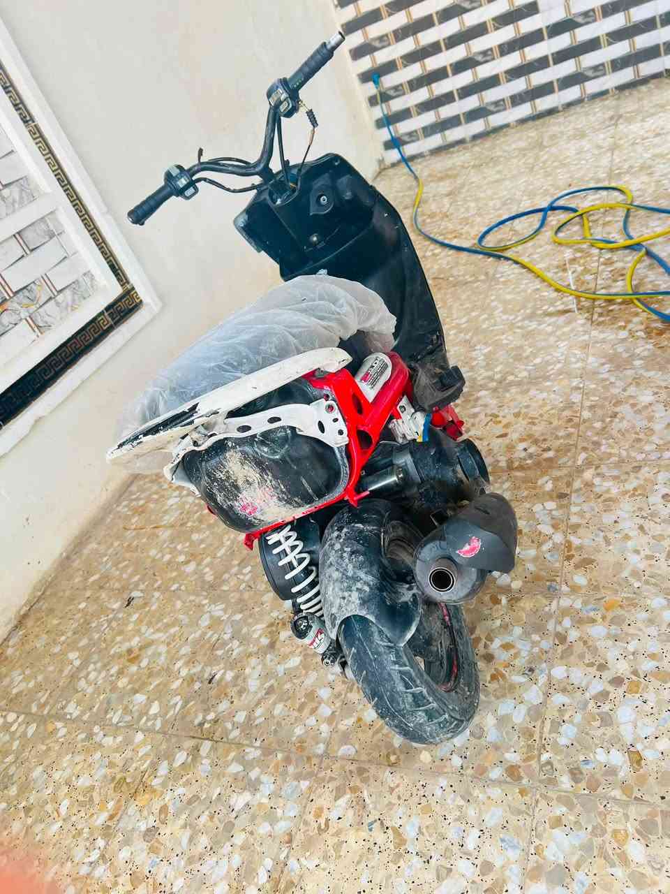 دراجه ماكس عدله مال العب  كلشي ما بيه نضيفه بوشه55صالصنه رياضيا سعر300بيه مجال هاذ رقمي وتساب فقط***********
