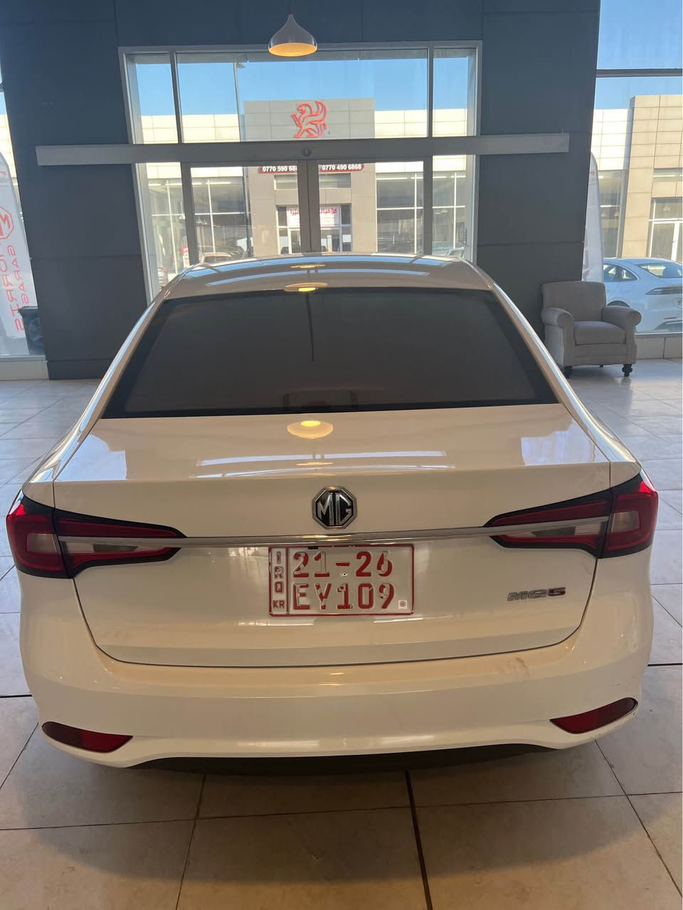 MG5 2026
ته نها ١٥٠٠ كم رؤشتووه
٤٠ ڕۆژ کاتی تیا ماوە
شاشە و کامێرایە
گاعى تيگيراوه
ناو بێجی
سوکان ڤۆلیۆم
تەنها توزی شخوت بە دەعامى دواوه يه تى
نرخ ١٠٦ وه ره قه و مه جال
*********** السليمانية, العراق
