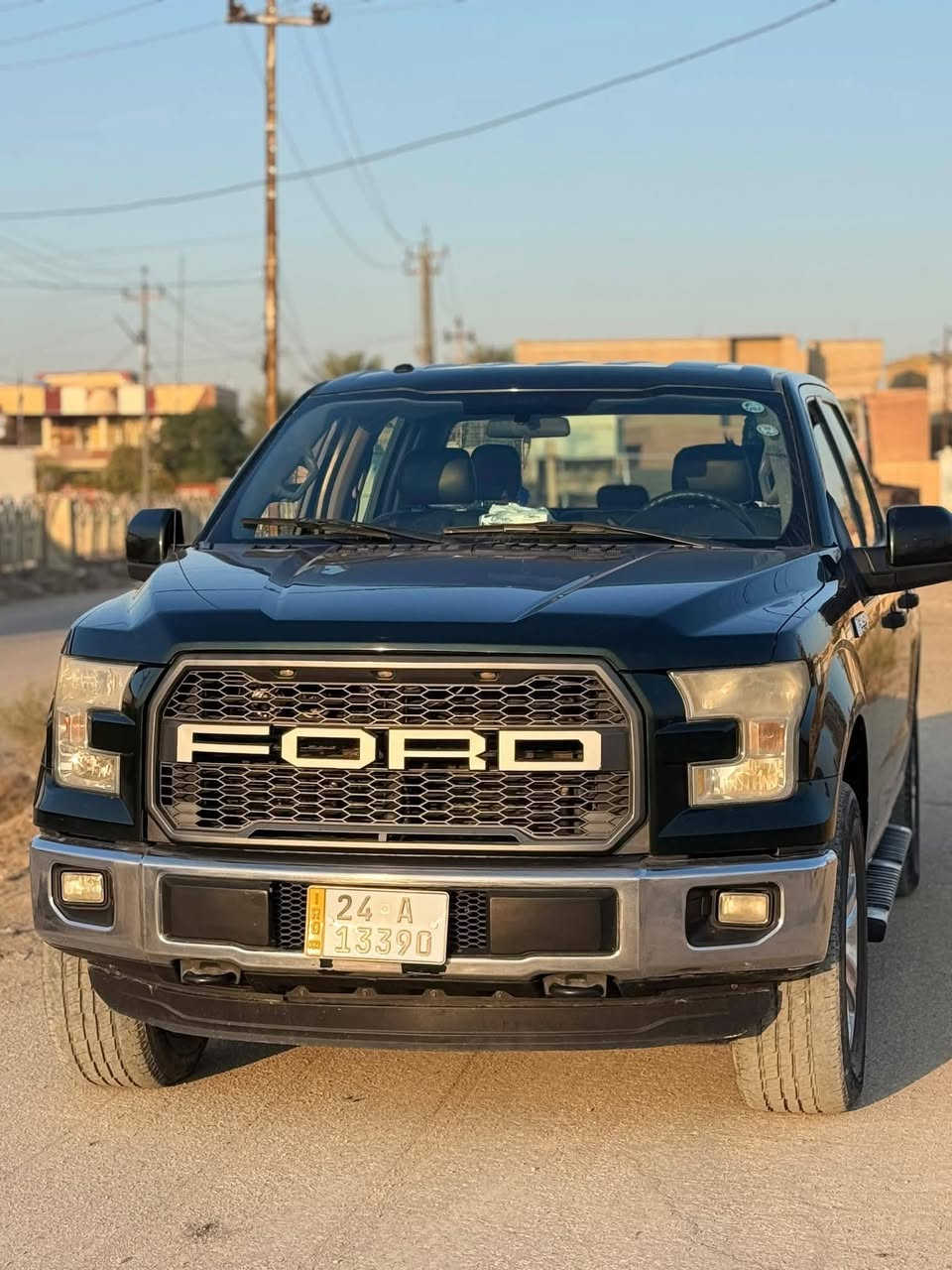 السلام عليكم
للبيع او المراوس

فورد f150

موديل 2015

 بجم رابتر 

لون زيتوني  

سياره بسمي سنويته جديده نهاية 2030 يله تنتهي

سياره جهازه هزه وسنويه جديد عليها أدامه كامله حداديه وتايرات وصدر وباتري 

حادث مرافق وسونار موجود بجم كبس بدون ايرباكات بدون لغود بدون شواصي  

{ باب طويل بدي قصير المرغوب } حادثه طخه خلفيه مصبوغ البدي توحيد لون فقط بدون دواخل بدون شواصي وهنا صاير هيج جو بلباب جهة صدر هم بدون ايرباكات ولا دوخل ولا شي سونار موجود بلمنشور

مكينه 8سلندر (5000) 

فئة xlt موصفاته معروفه سبورت السياره 

 فورويل دفع رباعي شاشه كبيره ثلاث انضمه قياده  للايتات زنون لد نهاري تحكم بلمري

العنوان بابل قضاء الهاشميه

السعر 175وبيها مجال

مكينه جديده شادهاب25ورقه

للاتصال ***********

نص مكتوب في الصور:
- 10342393 - 07/01/2018 IMPACT AUTO AUCTIONS, INC.
- 10342393 - 07/01/2018 IMPACT AUTO AUCTIONS, INC. ©