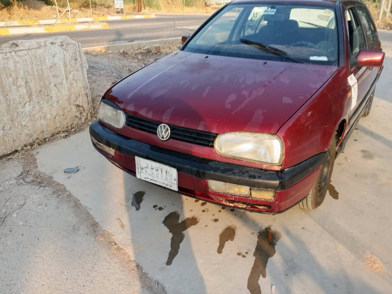 السلام عليكم سياره كولف موديل 1992 نفخ رقم كركوك الماني شرط التحويل كير محرك شرط السعر 30 بيه مجال ما متواج عل فيس اتصال عله الرقم ***********
