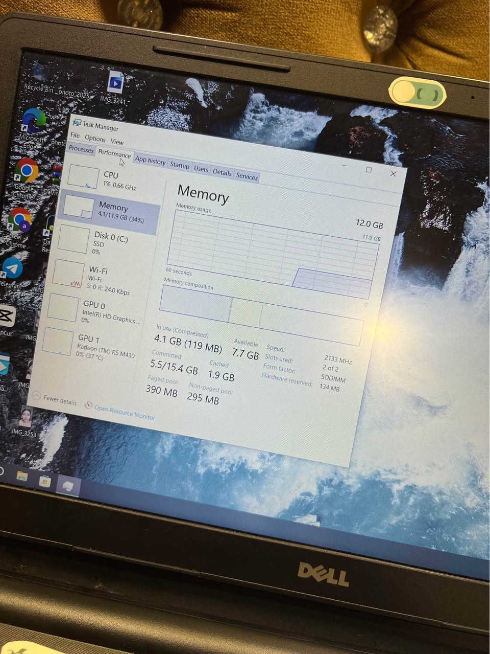 دل إنسبايرون ١٥ • i5 الجيل ٧ • SSD ٥١٢