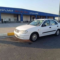 نيسان سني ياباني 2009 محرك قبغ اسود كير اوتو 4 جام كهربا  صدر امامي خل...