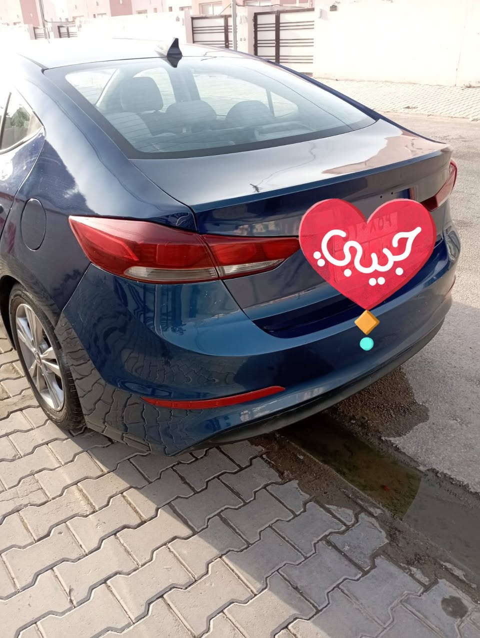 النترا للبيع موديل 17 وارد امريكي رقم اربيل.قديم.
السيارة بيها جاملغ خلفي مصبوغ وقبق صندوق مبدل والبنيد بي بارد .
تفاصيل اكثر اتصل على الرقم ***********
مكلف بالنشر.عباس أبو عباس ابو محمد 
السعر 105 $ بيها مجال و مستعجل عل البيع.
السياره جاهزه مابيها نقص.

نص مكتوب في الصور:
- حبيبي