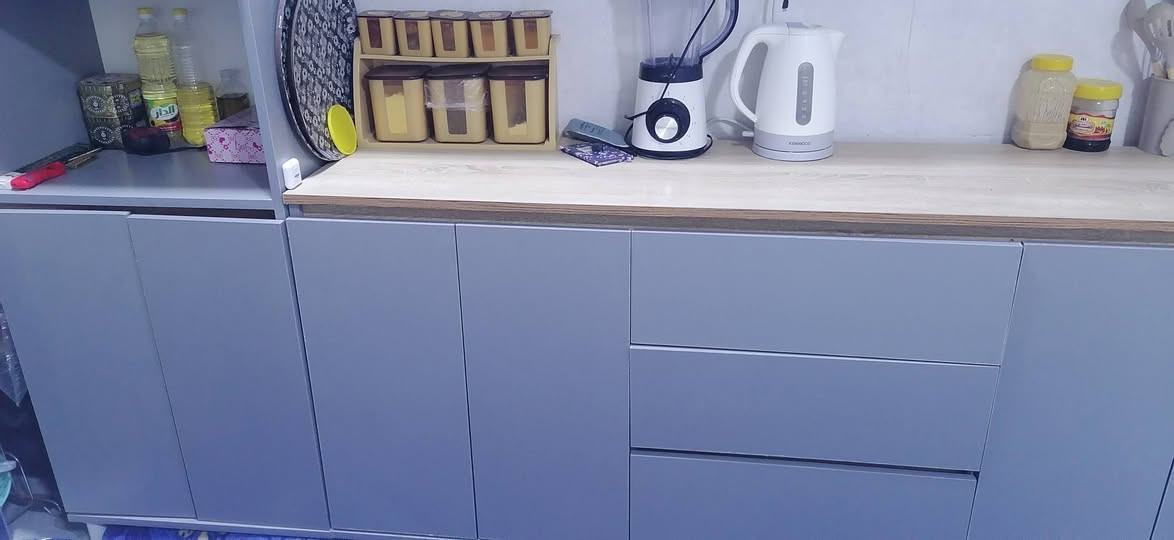 كاونتر MDF • ٢٫٥م • سنك ١٫٥م