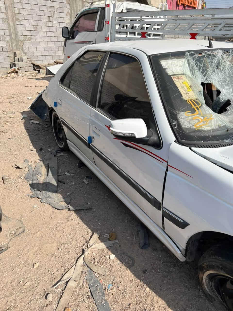 سلام عليكم بيجو بارص مديل 22 بيهه حادث ابيع كوم حديد اوكفلك بل رسميات عنواني البصره براضعيه ***********
