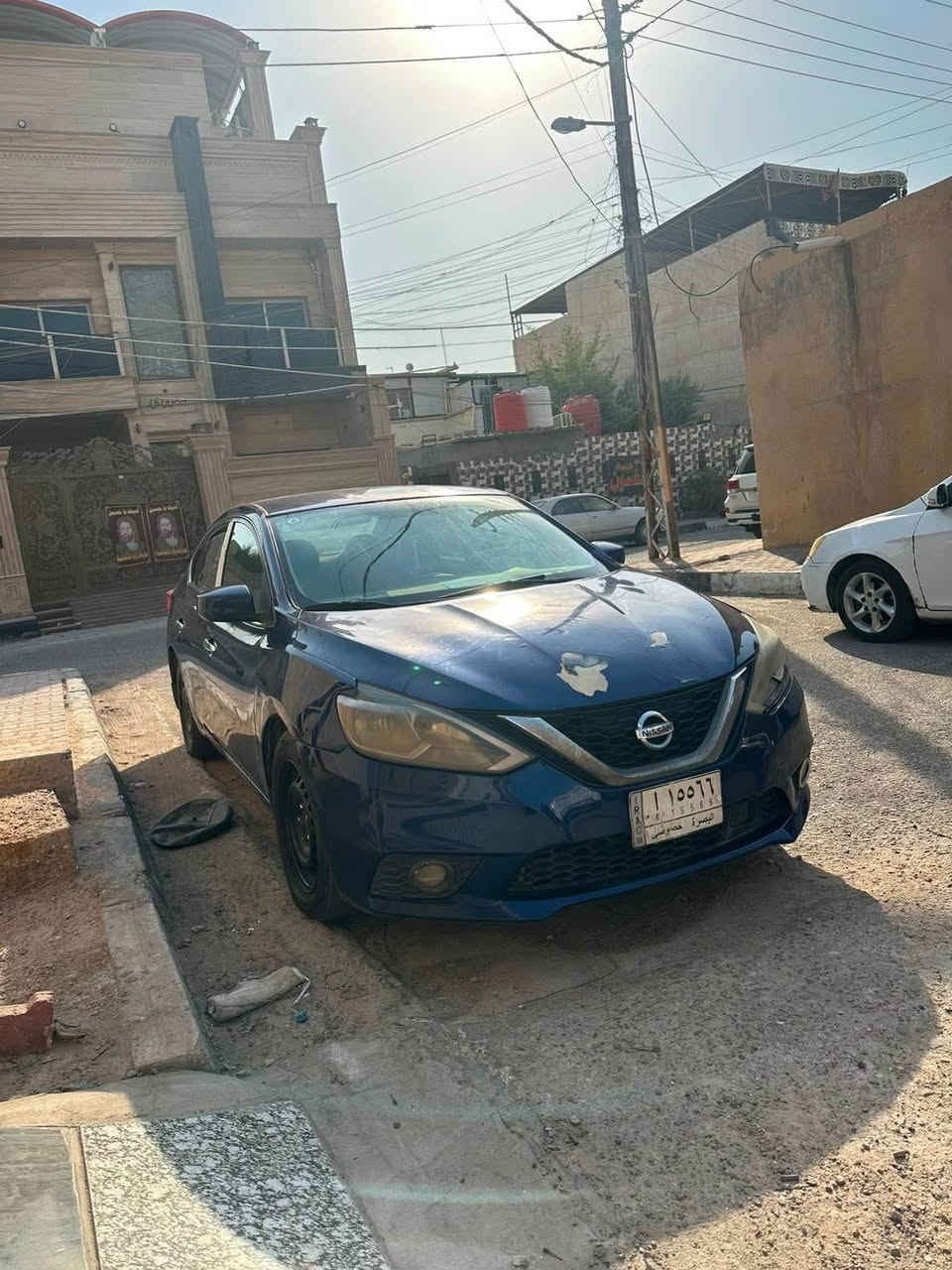 سلام عليكم نيسان سنترا للبيع مديل 19 رقم بصره بأسم راعيه حادث باب سايق وجاملغ امامي والبنيد بي صبغ وبيه طخات بصيطه سعر 95 وبيه مجال رقم راعيه *********** البصرة, العراق
