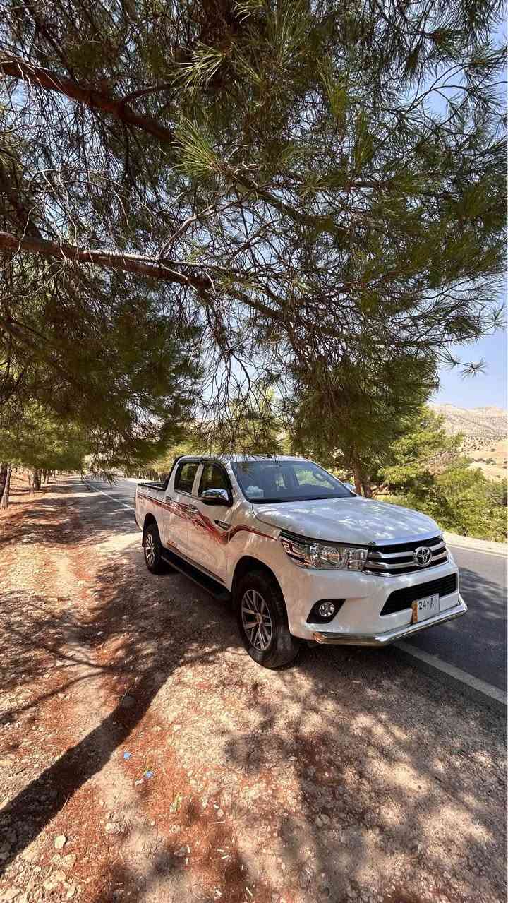 ToYota Hilux 2018
تۆیۆتا هیلۆکس مۆدێل ٢٠١٨ کلین تایتل دعامی بۆ دەعامی بشەرت رەقەم سنۆی جدید هەتا ٢٠٣٠ گێر مەکینە شەرت سیارە یا مالە ئک دەستە سفرە ٨٧ هزارا یاب رێڤە چۆی یال سەر ناڤێ من ۆ ئک دەستە من لسەر شحنێ یا دانای تایرە جدید نۆقە لێ نینە سعرا ۆێ ٢٥٥$ مجالەکێ تێدا هەی سیارە یال زاخۆ 
رەقەم : *********** دهوك, العراق
