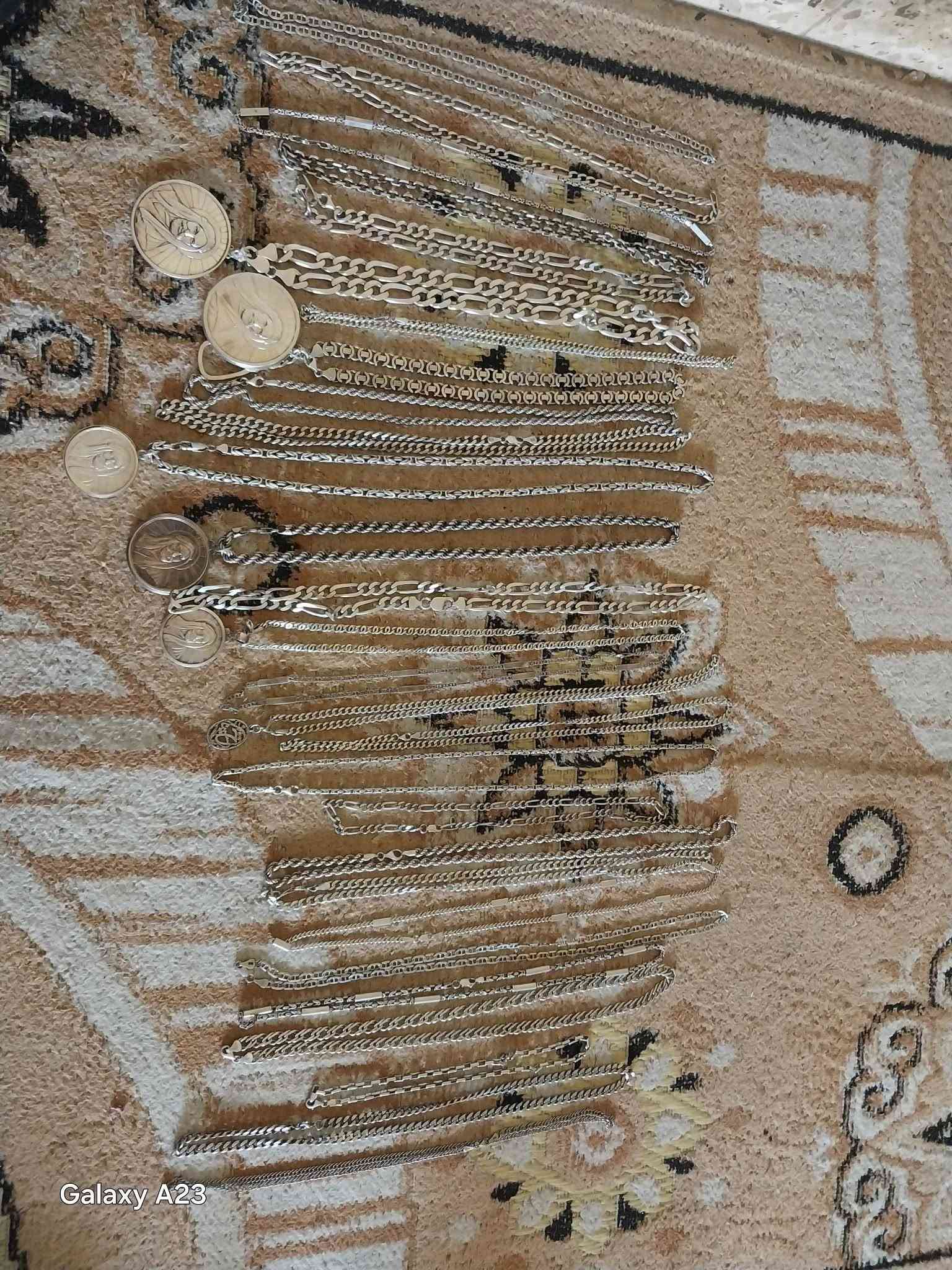 زناجيل • سوارات • محابس فضه نضيفه