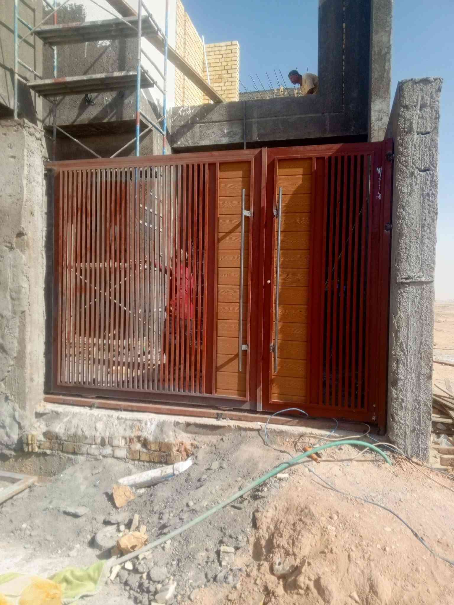 معمل حدادة • ابواب وشبابيك • كربلاء حي الصناعي