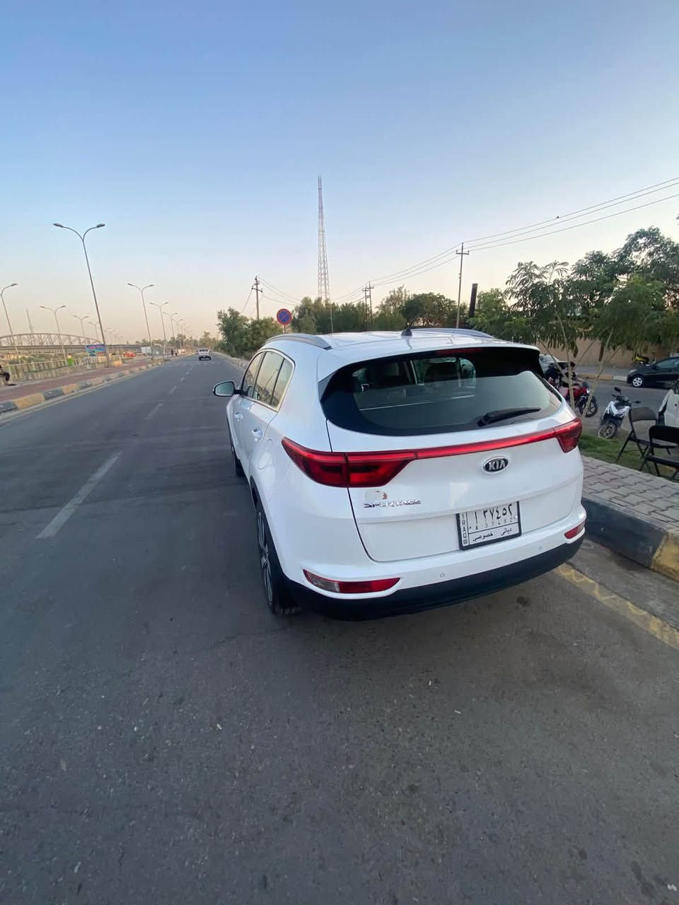 سبورتج ٢٠١٨
ماشية ١٥٥ 
مكفولة من الضربة والصبغ 
حساسات امامي وخلفي 
زركات لايت 
موصفات أمامك 
رقم الهاتف *********** 
مكان السيارة بغداد المنصور
