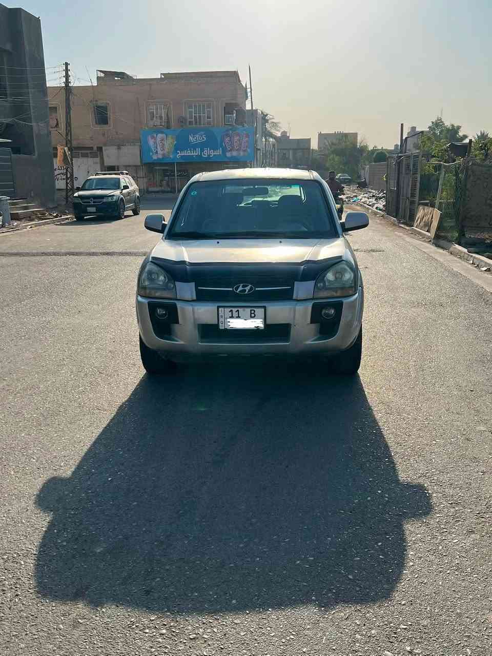 سلام عليكم 
توسان ٢٠٠٨ سلفر 
حديد مكفول من صبغ فقط جاردة بنيد وقمارة 
بلاستك مصبوغ 
محرك ٤ سلندر ٢٠٠٠
محرك كير سليم 
راكات قمارة موجودات 
شاشة كاربلي اندرويد اوتو 
حساسات خلفية 
رقم بغداد بسمي 
هزة ممخلصة بعد لنهاية سنة
مكانهة بغداد الحسينية 
السعر ٩٧وبيهة مجال 
***********
