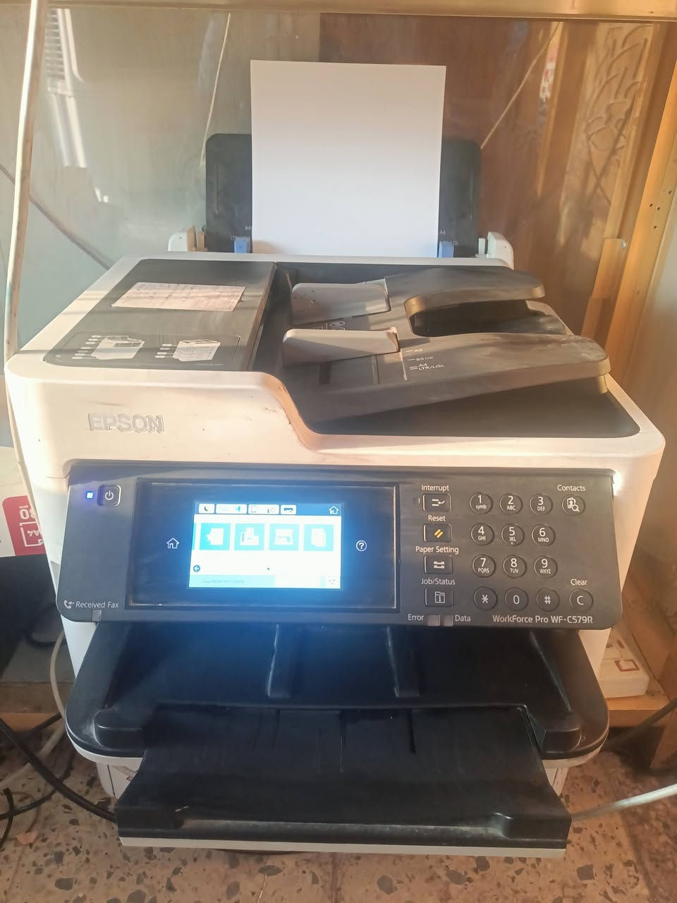 طابعة ايبسون c579 محورة كاملة من مكتب يوسف بحالة طباعة جيده الغنية عن التعريف. بسرعته و دقة العمل حجم الهيد القوي 
مكاني ديالى
***********
