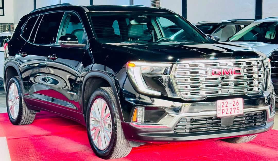 ﷽

(مجموعة شركات فراس الحمداني اربيل شارع 100 م )

GMC ACADIA ELEVATION 

الموديل : 2025

اللون : اسود 

المسافة المقطوعة : 3881 مايل فقط 

حجم المحرك : 4 سلندر ( 2.5L ) تيربو 

السعر : 29,500 $$

عدد المقاعد : 7 راكب 

الضرر : كما موضح بالصور 
صور الحادث مع رقم الشاصي مرفقة 

بدون رقم وبشرط الترقيم ( اربيل - سليمانية - دهوك )

المواصفات :  ELEVATION 

كيج الكتروني

بصمة ابواب

بصمة تشغيل 

تشغيل عن بعد 

شاشة دشبول ديجيتال

شاحن هاتف لاسلكي

كير تعليق

الشاشة الترفيهية: شاشة عملاقة متطورة مقاس 15 إنش مزودة بنظام Google Built-in.

لوحة العدادات: شاشة رقمية بالكامل أمام السائق مقاس 11 إنش.

النظام الصوتي: نظام فاخر من شركة Bose مكون من 12 سماعة تجربة صوتية سينمائية.

الاتصال الذكي: تدعم Apple CarPlay و Android Auto لاسلكياً مع شاحن لاسلكي للهواتف.

كاميرات رؤية محيطية عالية الدقة 360‎ ْ

هاند بريك بصمة

اوتو هولد : 𝐀𝐔𝐓𝐎 𝐇𝐎𝐋𝐃

اوتو ستارات : 𝐀𝐔𝐓𝐎 𝐒𝐓𝐀𝐑𝐃

اوتو ستوب : 𝐀𝐔𝐓𝐎 𝐒𝐓𝐎𝐏

رادار امامي (تحديد مسار)

رادار جانبي  (نقاط عمياء)

رادار خلفي (التحذير من الاصطدام)

حساسات خلفي

نظام : 𝐄𝐂𝐎

نظام : 𝐍𝐎𝐑𝐌𝐀𝐋

نظام : 𝐒𝐏𝐎𝐑𝐓

نظام : 𝐓𝐎𝐖/𝐇𝐀𝐔𝐋

نظام : 𝐒𝐋𝐈𝐏𝐏𝐄𝐑𝐘

مانع انزلاق+𝐀𝐁𝐒

تحكمات استيرن

تبريد لمس

تبريد مركزي

صندوق شفط كهربائي 

لايتات 𝐋𝐄𝐃 ليد وعدسة زينون بيلادي

بكلايتات 𝐋𝐄𝐃 ليد بيلادي

وبقية المواصفات المعروفة 

العنوان :

اربيل شارع 100 م 

‏‎شركة فراس الحمداني 

‏‎مقابل شركة العامة لتجارة المواد الغذائية

‏‎للاتصال والاستفسار :

ابو علي ( اتصال + واتساب )

***********
***********

حواس 

***********
***********
‏‎
زيد

***********
