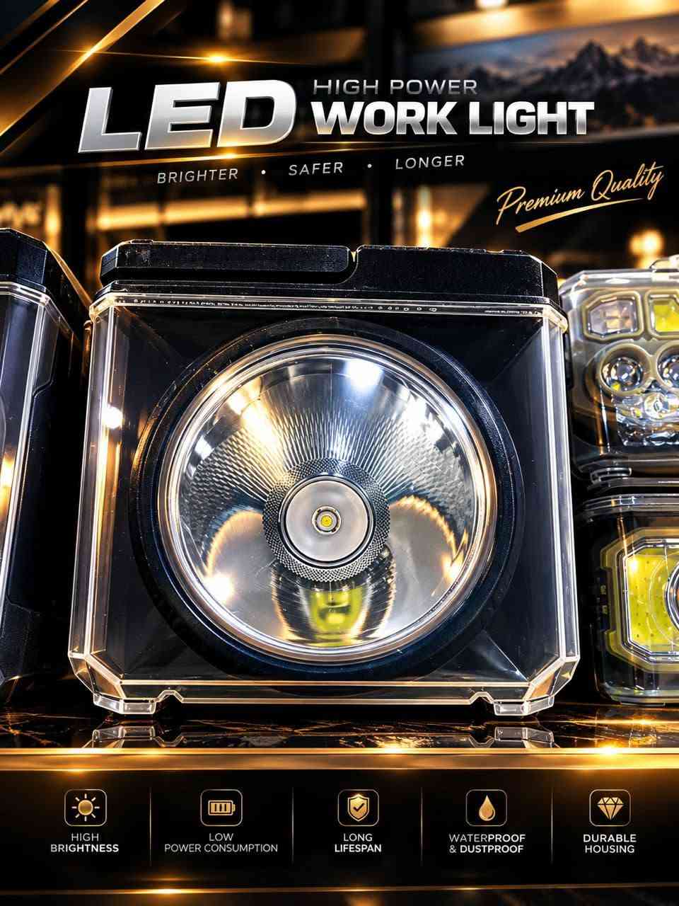 زون المنوعات • هيدلايت LED • مقاوم للماء