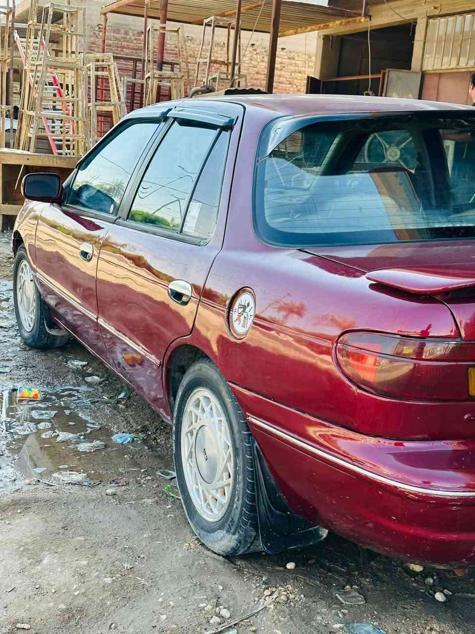 سلام عليكم كيا سيفيا للبيع موديل 94 رقم بغداد نكليزي  كير اوتوماتيك  مكينه مكفولات تخم تاير جديد   غرفه جديده كهربائيات كله شغاله مكفوله من الكلبه وضربه وكص والعيب الشرعي مصبوغه حزام جماليه تحويل ثاني يوم السعر 35 وبيه مجال  عليه غرامه 200 الف ينزل من سعره مكان بابل لاتصال ***********
