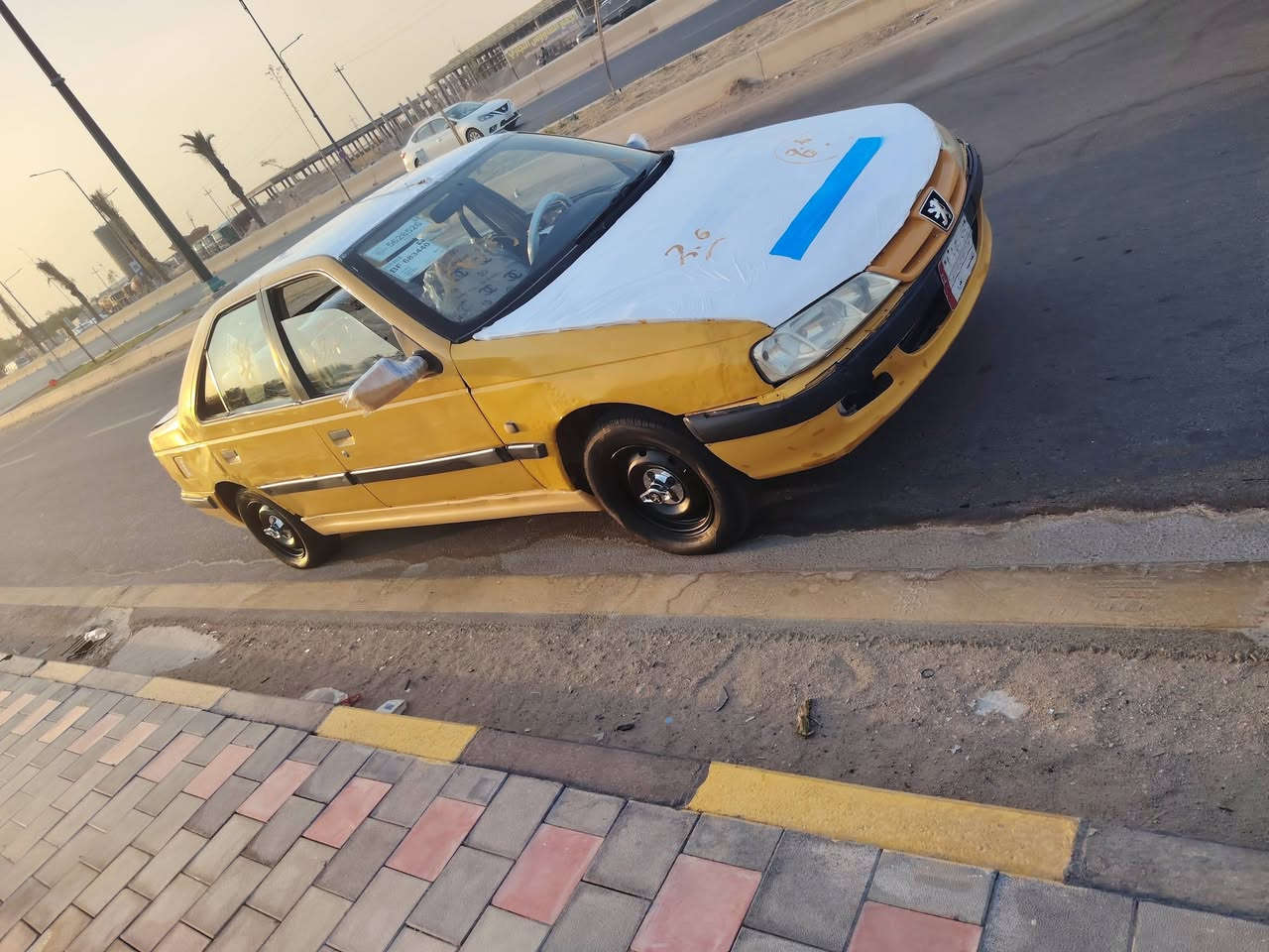 سلام عليكم للبيع بيجو بارص مديل ١١تحويل مباشر مكينه وكير زينات تخم تاير حداديه جديده كهربايات كلهه شغاله سياره جاهزه السعر 15مكاني نجف مناذره ***********
