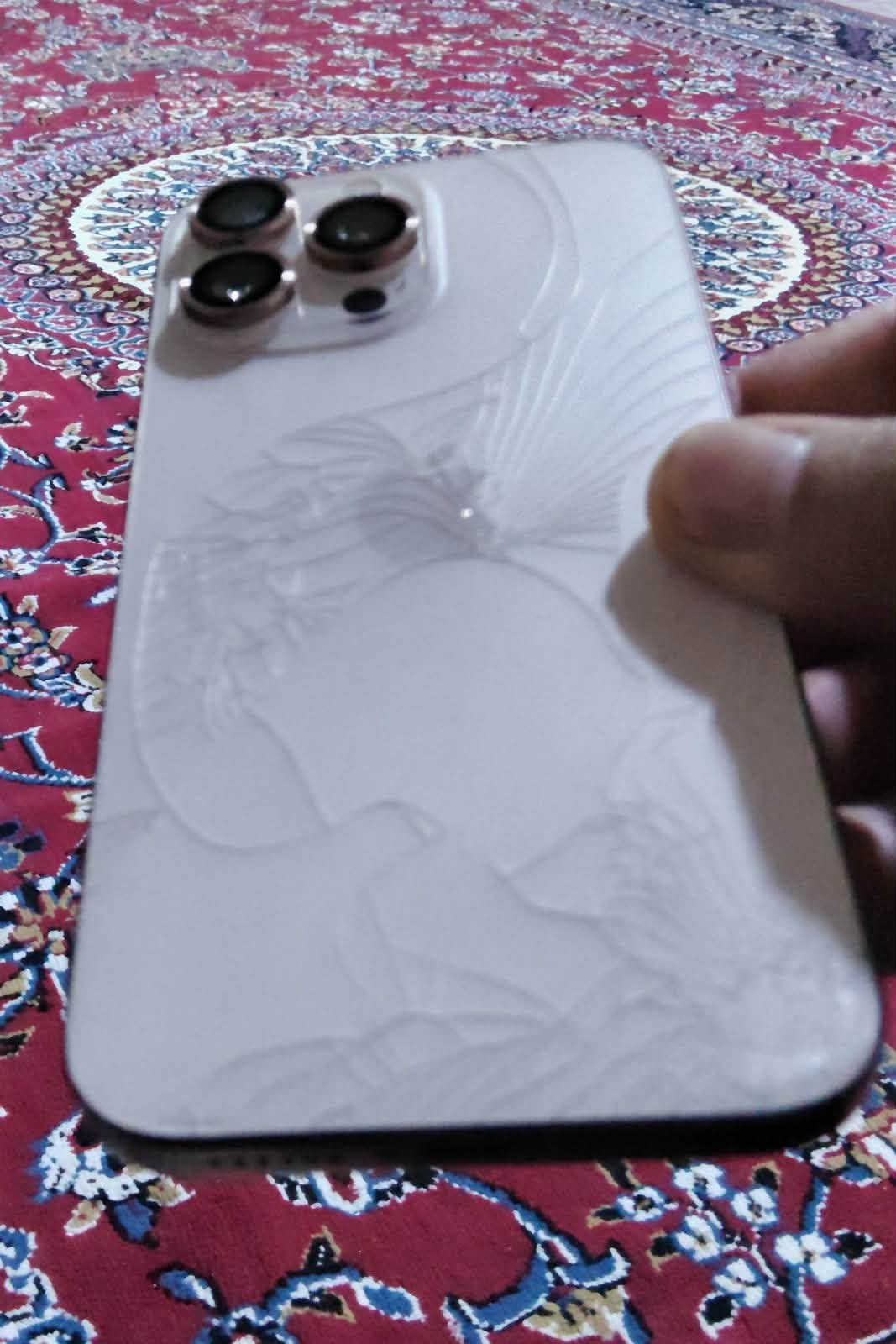 آيفون 16 برو ماكس
نضيف ما مفتوح ولا داخل تصليح
فقط الضهر مكسور موضح بصوره 
خطين شريحتين
بطاريه 91
ذاكره 256
كامل ملحقاته كارتون وكيبل
سعر 1200 وبي مجال 
***********

نص مكتوب في الصور:
- 12:24 LTE 94 حالة البطارية حالة البطارية تعمل بطارية iPhone هذه على النحو المتوقع. حول البطارية والضمان... عادية الحد الأقصى للقدرة هذا قياس لقدرة البطارية مقارنة بقدرتها عندما كانت جديدة. قد تتسبب القدرة المنخفضة بتقليل ساعات الاستخدام بين عملية الشحن والأخرى. 91% عدد الدورات هذا هو عدد مرات استهلاك iPhone لقدرة البطارية. معرفة المزيد... 514 تاريخ التصنيع أيلول 2024 أول استخدام تشرين الأول 2024