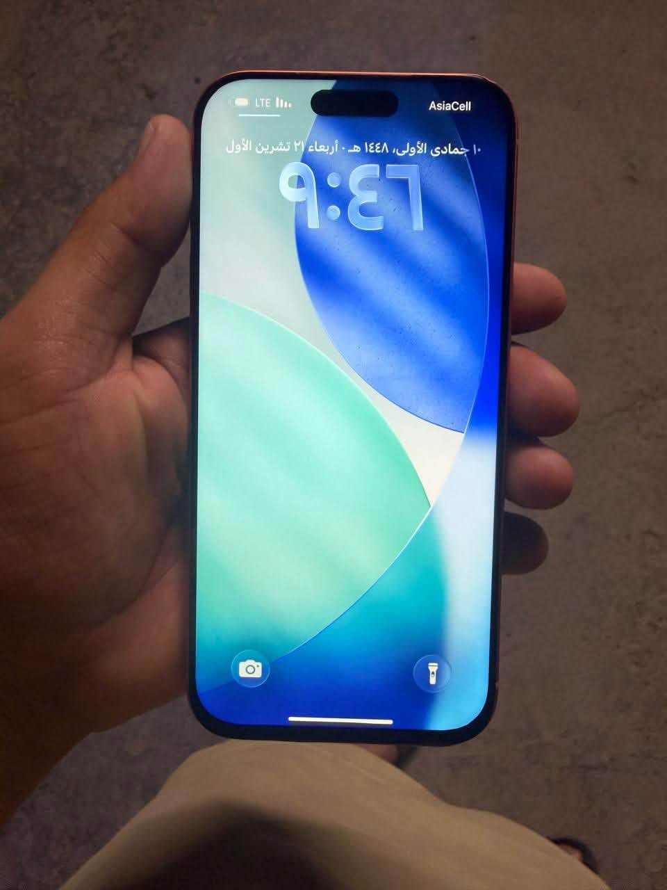 آيفون ١٧ برو ماكس • ٢٥٦ جيجا • بطارية ٩٩٪