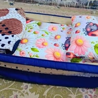 ندافه ومفروشات الزهراء   جانب من أعمالنا أليوم  عمل دوشك طفل مع  إضافه...