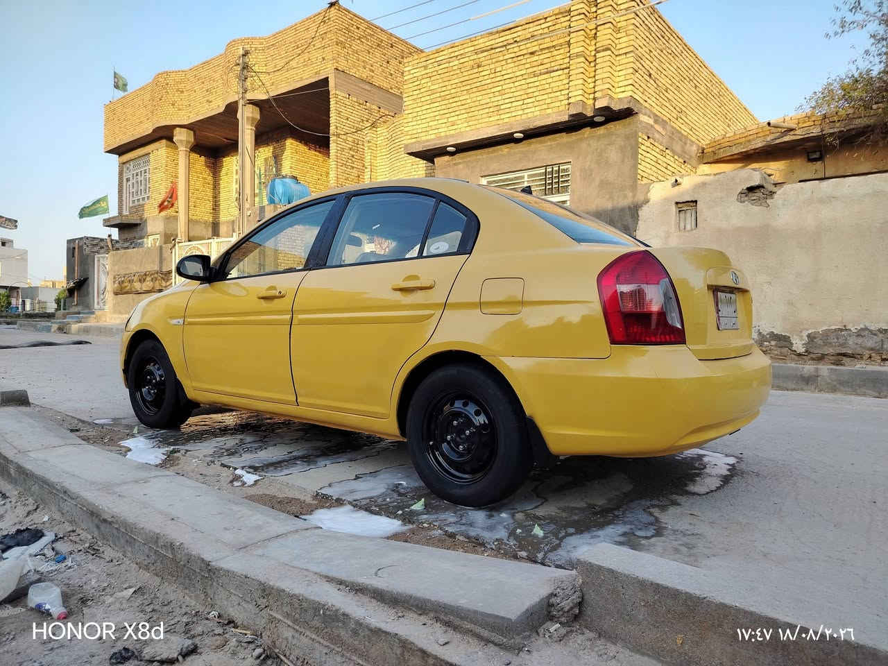 السلام عليكم اكسنت لبيع أو مراوس مديل ٢٠٠٦ مكفولة من الضربه القوية
بيها ضربه بسيطه شبر بالجاملغ الخلفي وخياس قليل بل برانكيت من جهة الفضله كير ومحرك شرط كير عادي مشط وباور جديد كهربائي شاشة لايت زنون تبريد جاهزه رقم مثنى وكالة عامه باسمك السعر ٥١ وبيها مجال تفاصيل أكثر *********** 
***********
