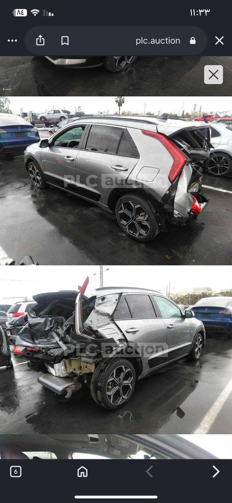 سلام عليكم كيا نيرو ٢٣ فول للاخير بيع او مراوس سعر ١٣٠ وبيها مجال ***********

نص مكتوب في الصور:
- PLC.auction