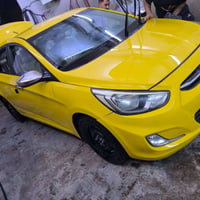 للبيع سياره اكسنت موديل ٢٠١٦ وارد امريكي مكينه 1600  مكينه ع فحص لاتنق...