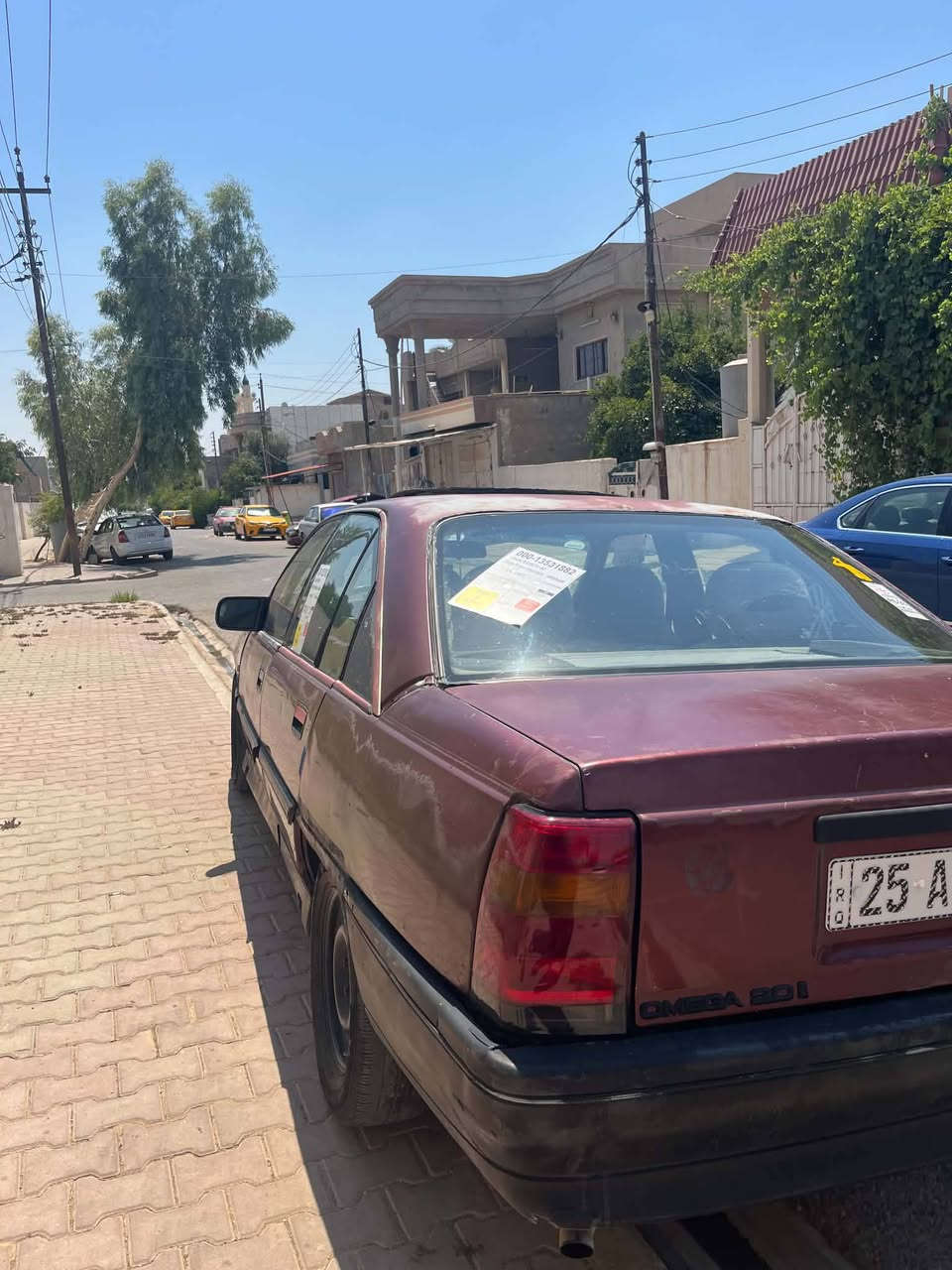 سلام عليكم 
البيع اوبل اوميكا موديل 89 محرك 20بلادي رقم كركوك انكليزي مشروع وطني سعر20ورقه بي مجال دفتر بانزين موجود عنوان كركوك حي العسكري رقم موبايل ***********
