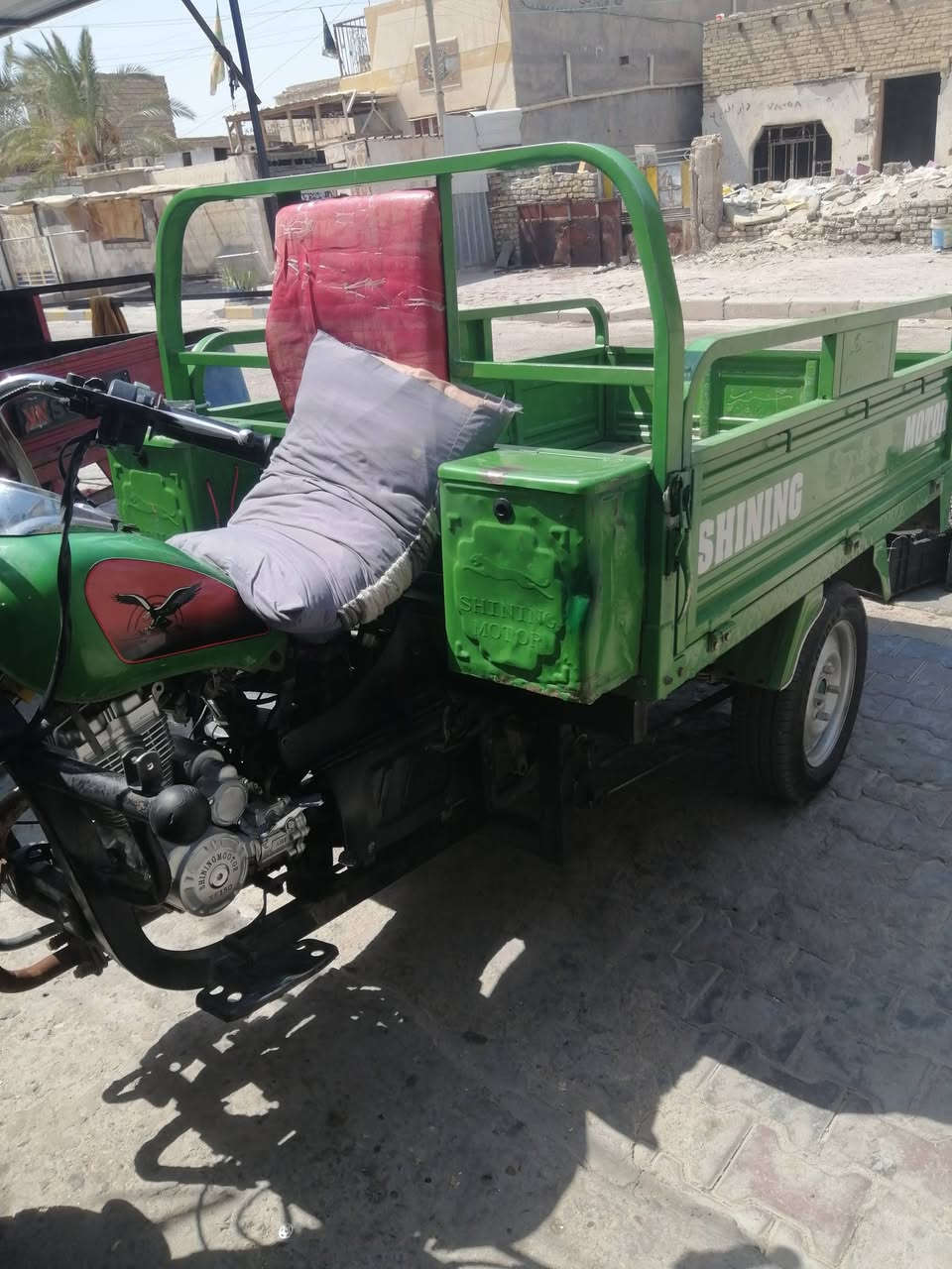 سلام عليكم شباب ستوته البيع موديل 23 عشرين المكان العماره قلعة صالح سعر 2400 بيه مجال وشاري يتصل عل رقم ***********
