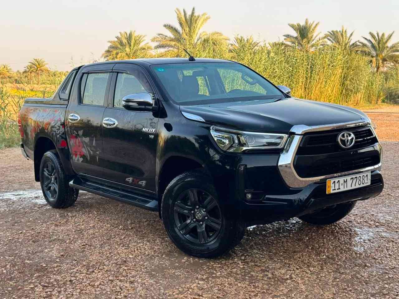 ‏سلام عليكم
تويوتا هايلوكس ‏TRD موديل 22￼  رقم بغداد بأسمي  كفاله عامه
السعر 325 $ والشراي بي خير ويدلل
مكاني الحله _المدحتية 
للاستفسار اكثر اتصل ‭***********‬ & ‭***********‬
