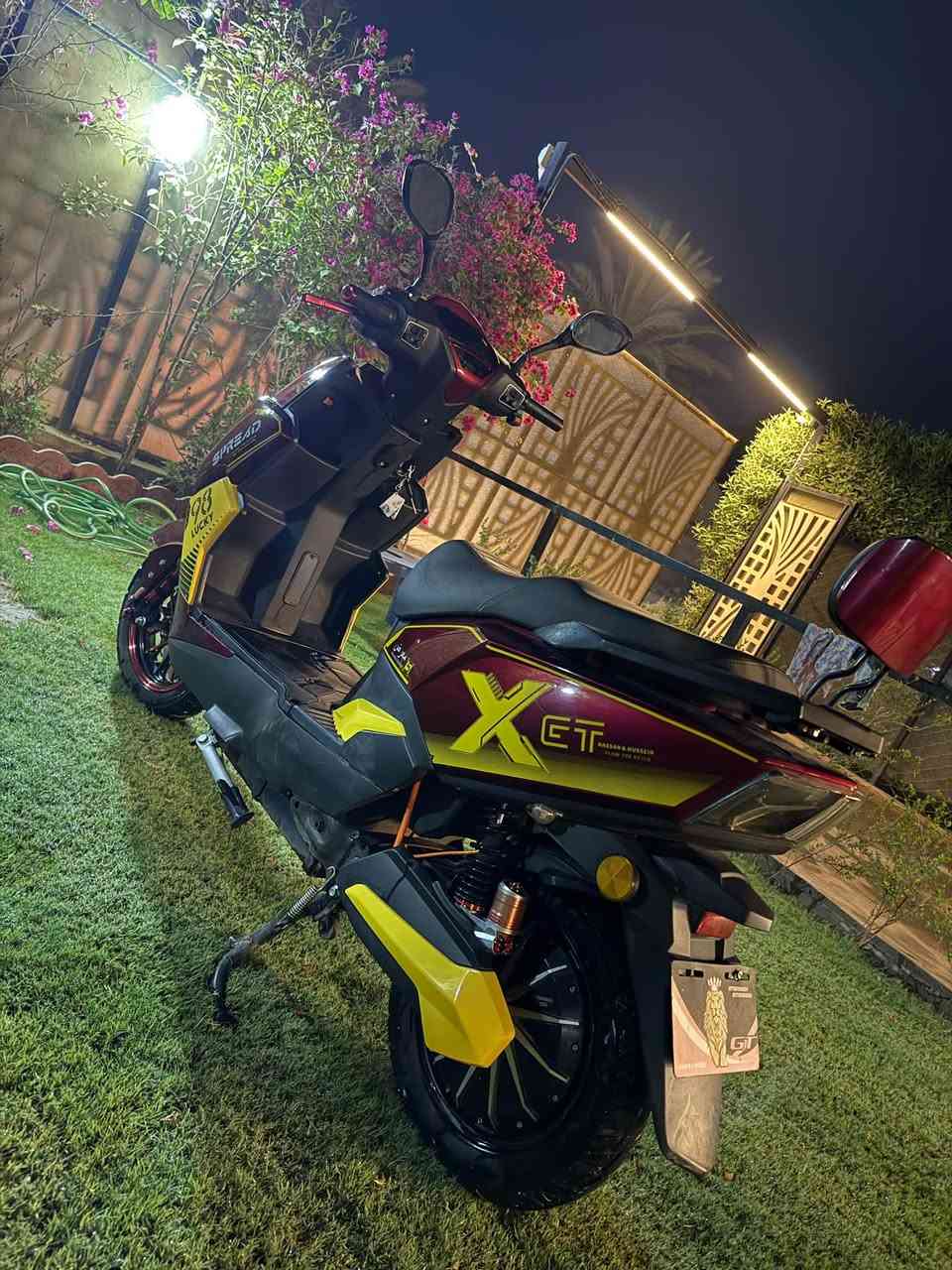 للبيع دراجة من شركة حسن وحسين GT
فول مواصفات (X) 
دراجة نضيفة استخدام قليل بطاريات عالفحص 6 باتري اربع سرع مثبت سرعة اشاير يمنة يسرة بريكات هايدروليك تشغيل سويج وبصمة وكارت 
بغداد ابو غريب الزيتون 
السعر 825 وبيها مجال 
رقم 📞 *********** / ***********
