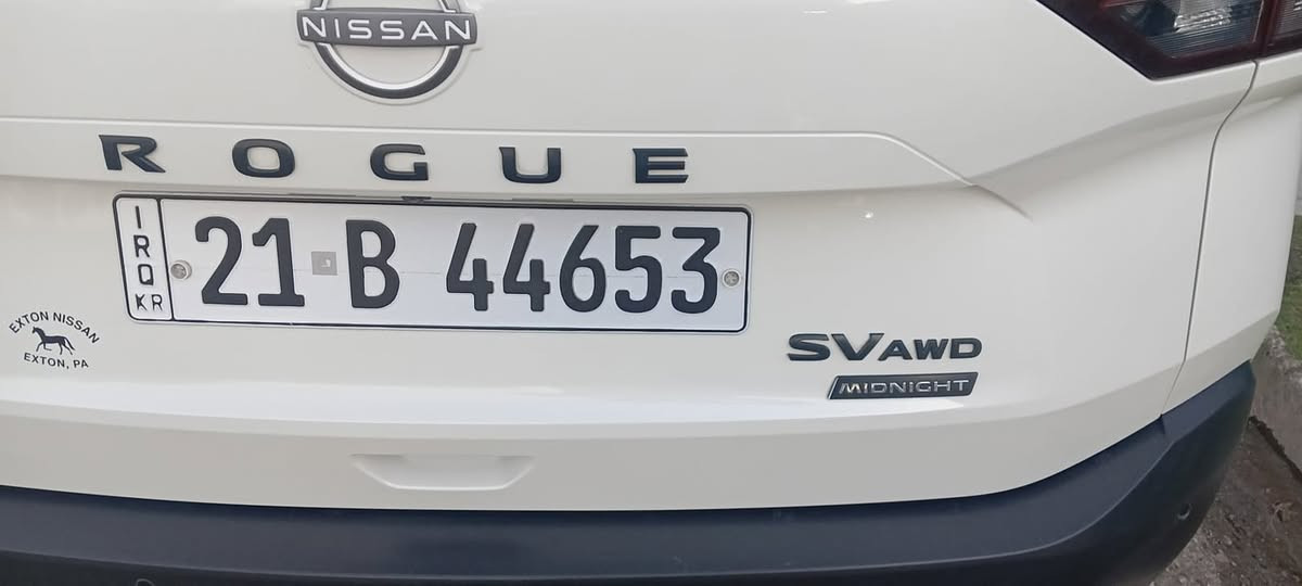 السلام عليكم
نيسان روج SV 2023

قطعة وحدة فقط بونيد

ايرباك ستيرن و برده راجع سستم 

AWD 

رقم سليمانية شمالي

3 سلندر محرك 1.5 توربو

فول مواصفات واحد على واحد 

ابيض سقف اسود ميدنايت

كشنات جلد

رادات بكل مكان بالسياره 

شاشه كبيره

كشنات تدفئة

4 ابواب بصمة 

كامرة خلفية

مثبت سرعه

مراقبه نقاط عمياء

تشغيل عن بعد

كشافات ضباب

صندوق كهربائي

اوتو هولد

سايد بريك بصمة

بانوراما 

ويل اسود

السياره ماشيه 50 الف ميل فقط

السياره كلش نظيفة و كلش احلى بالواقع من الصور

السعر 170$ و بيهه مجال 

مكان السياره : كركوك 

مكلف بالنشر

للتواصل : +964 770 035 2979
