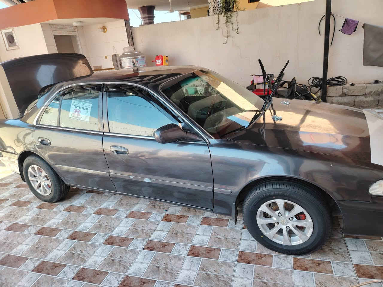 اسوناتا تو للبيع موديل 93 رقم جديد بأسمي مكان ديالى زهيرات سعره 40بيه مجال قليل ***********
